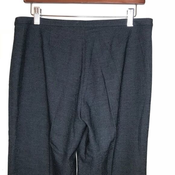 Tahari Sz 8 Black Speckled Trouser Pants - Picture 5 of 5